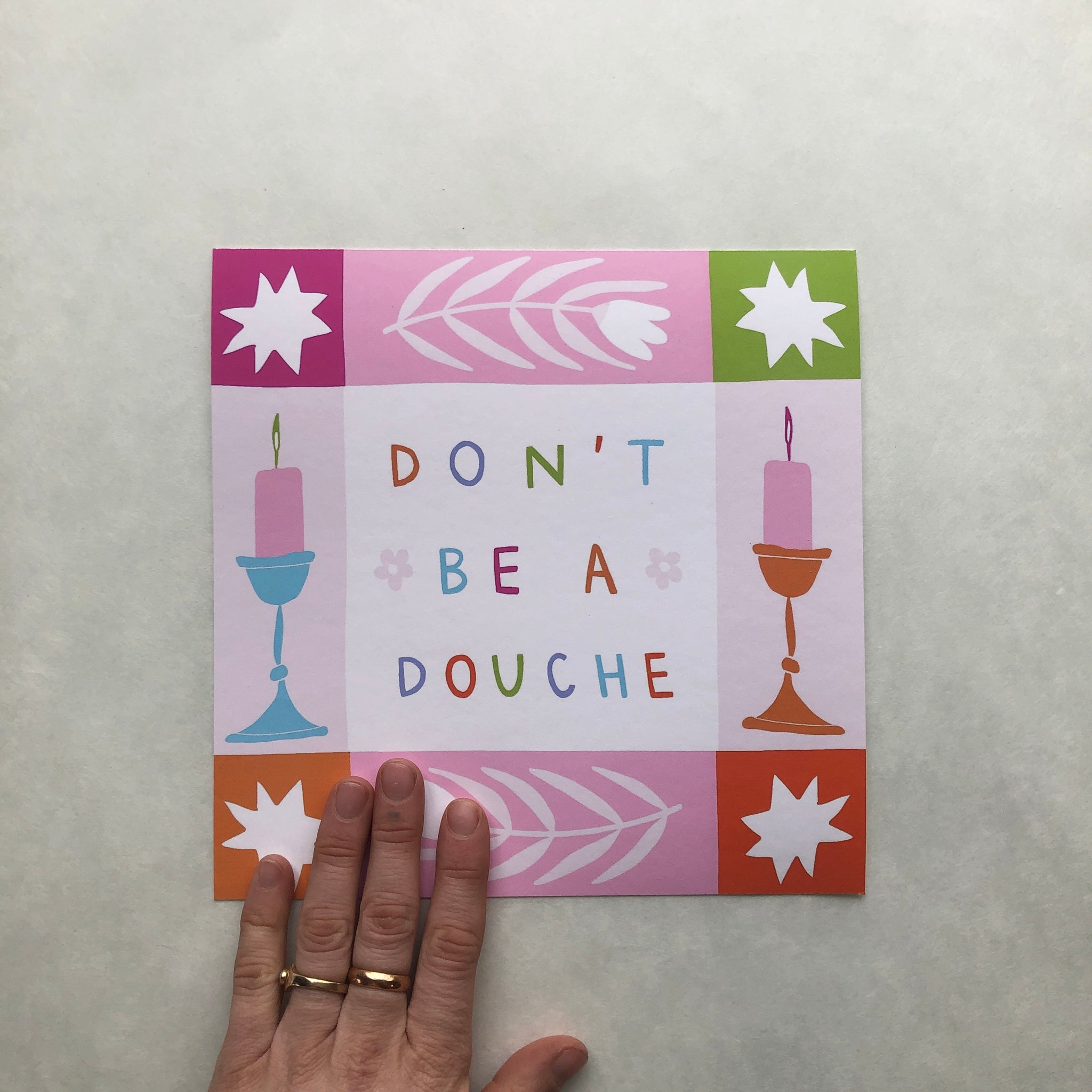 Don't be a Douche